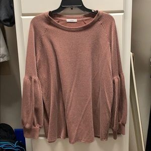Cherish pink/mauve blouse
